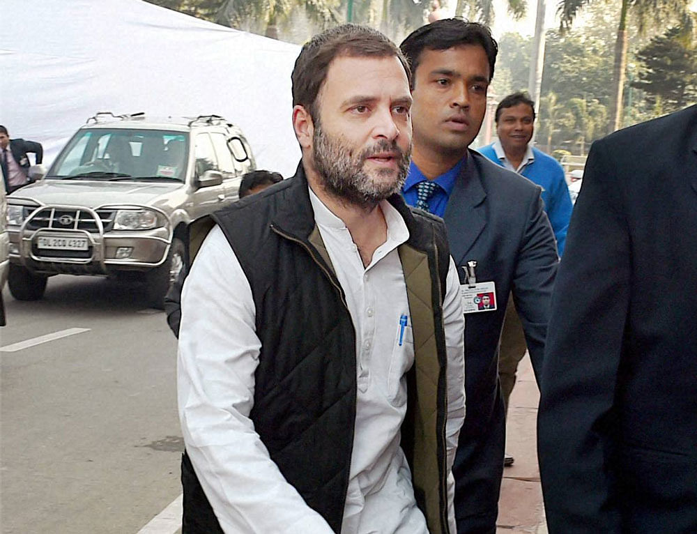 The case against Rahul was filed by a local RSS functionary Rajesh Kunte over the former's speech in Bhiwandi on March 6, 2014 in the run up to Lok Sabha polls. PTI FIle Photo