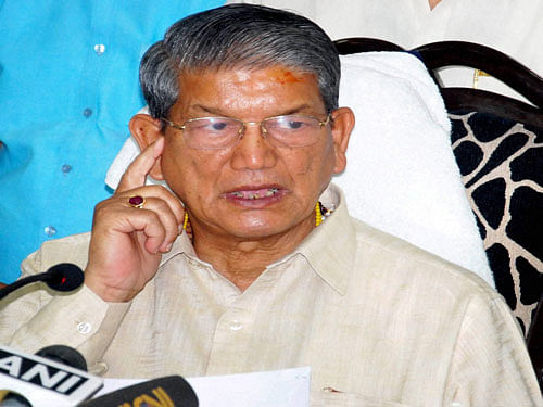 Chief Minister Harish Rawat is the only candidate in the state contesting from two seats ie Haridwar (rural) and Kichcha. On both these seats he is pitted against seven opponents. PTI File Photo.