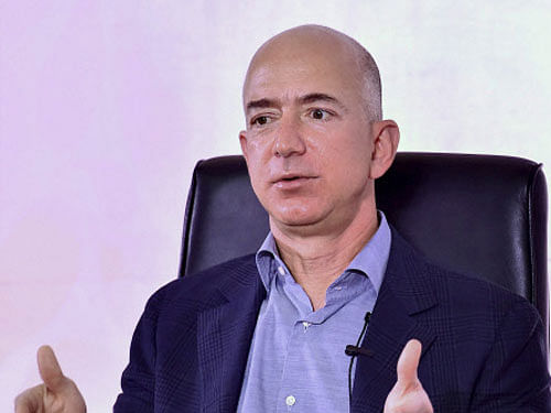 Amazon founder and CEO Jeff Bezos. PTI File Photo.