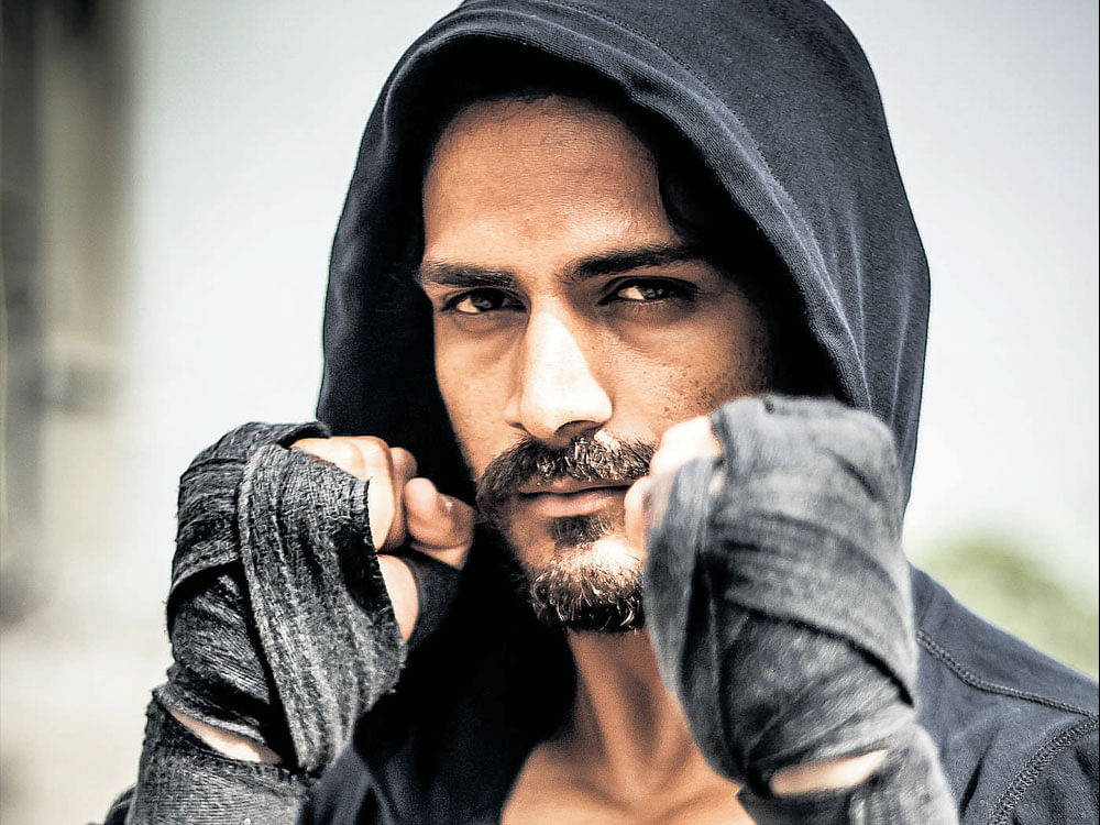 toughening up Sandalwood actors are taking up mixed martial arts like 'wrudo' to prepare themselves for high-intensity action sequences. (Above) Dhananjaya in 'Boxer'