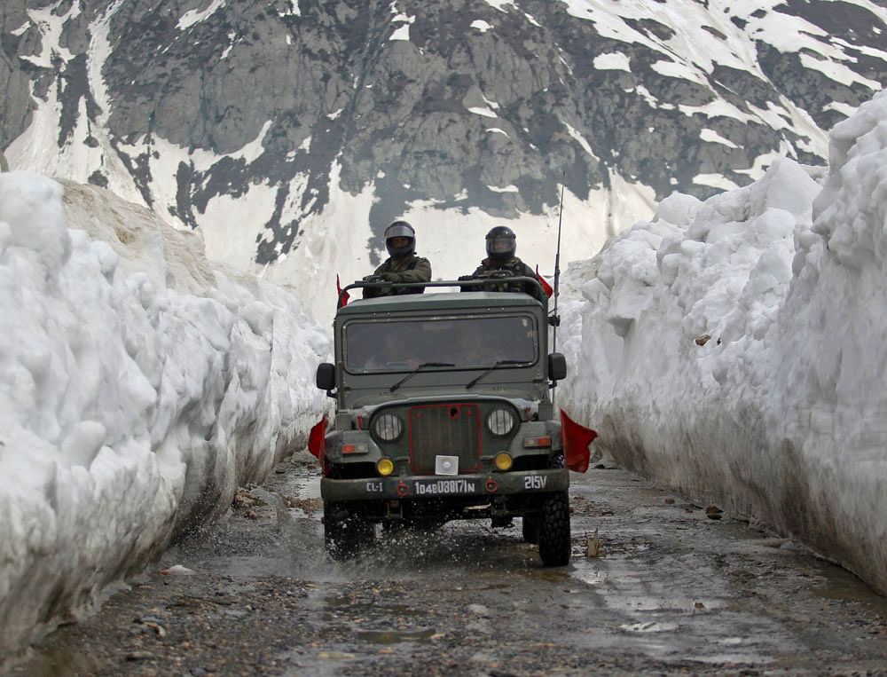 He said the Army Chief arrived in Srinagar yesterday and was briefed by Lt Gen Sandhu on security as also the measures to meet the challenges posed by weather which were highlighted in the recent incidents of avalanches in the higher reaches of north Kashmir. Reuters FIle Photo