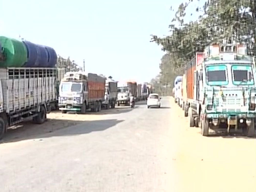 Prohibitory orders promulgated by the Kohima district administration under section 144 CrPC in certain areas here continued to be in force with no reports of untoward incident today. ANI photo