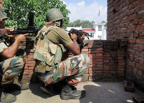 Security forces launched an operation in Amargarh area of Baramulla district this morning following information about presence of militants in the area, a police official said. pti file photo