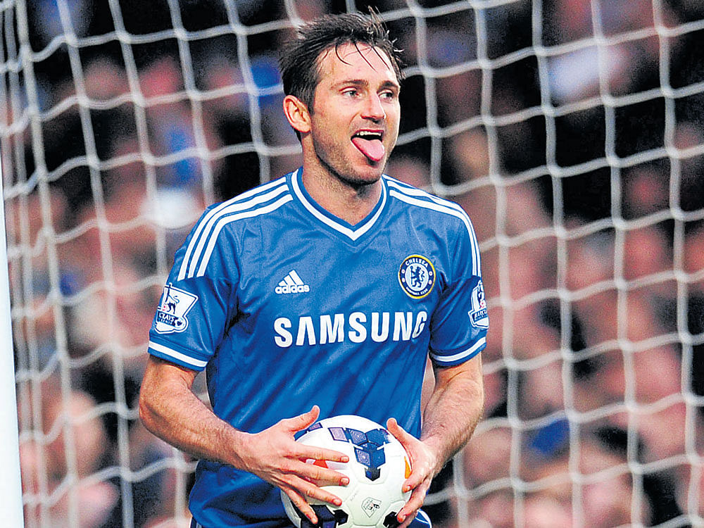 sweat and success Chelsea ace Frank Lampard became one of England's finest midfielders riding on a relentless work ethic.