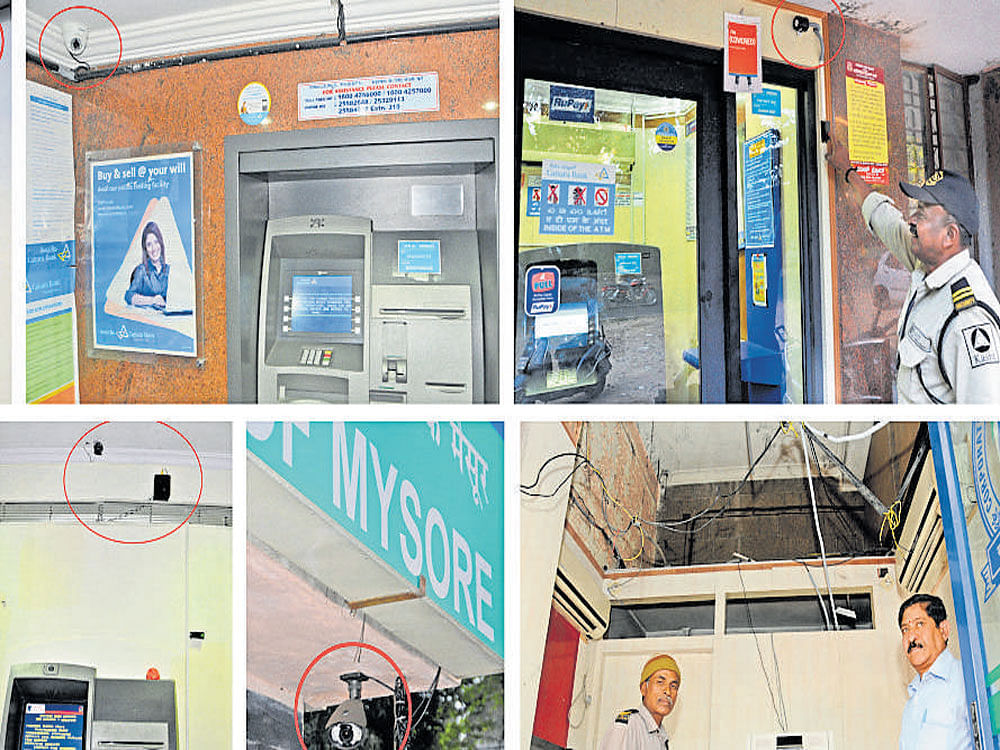 Most banks have installed CCTV cameras at ATM kiosks after the attack on Jyothi Uday.