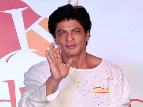As per reports, the film is titled Bandhua but Shah Rukh said the team is yet to zero in on the title. pti file photo