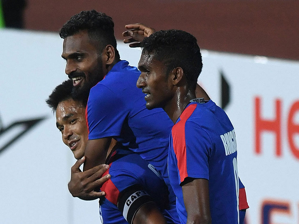 The draw at the Balewadi Stadium leaves the Blues on fifth position in the standings with 10 points from six games.  DH file photo