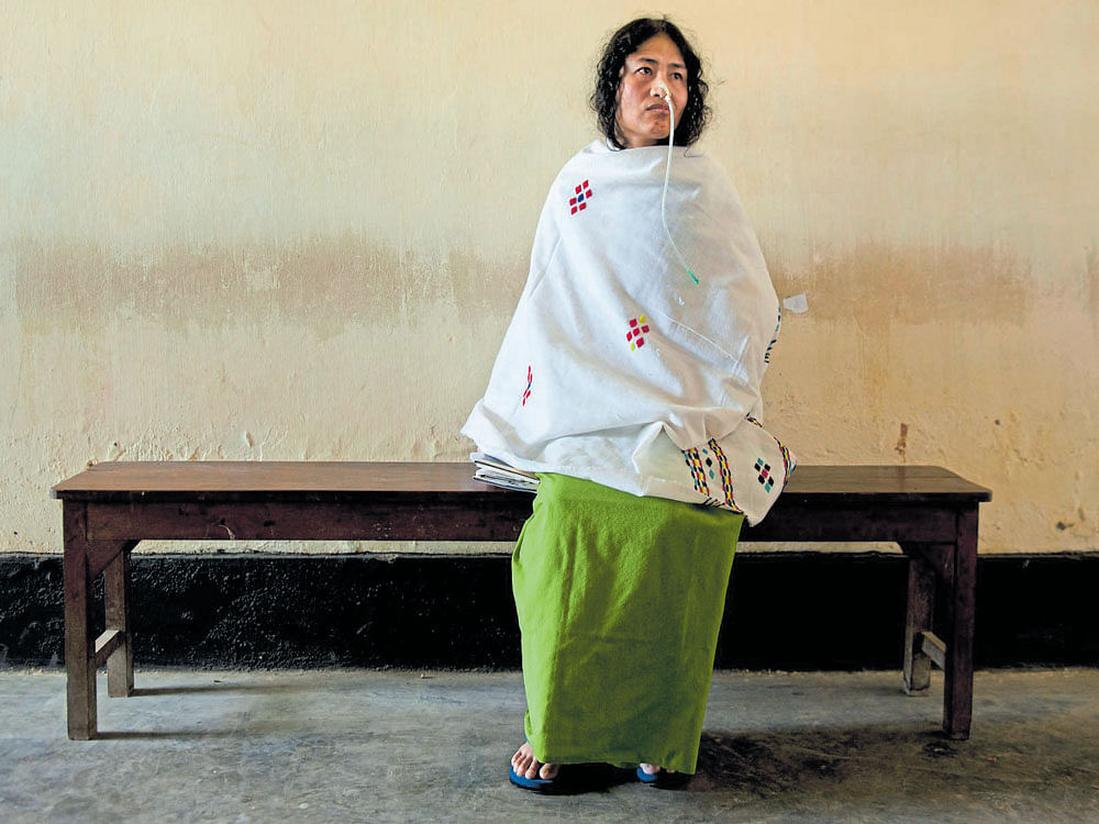 Rights activist Irom Sharmila. File Photo.