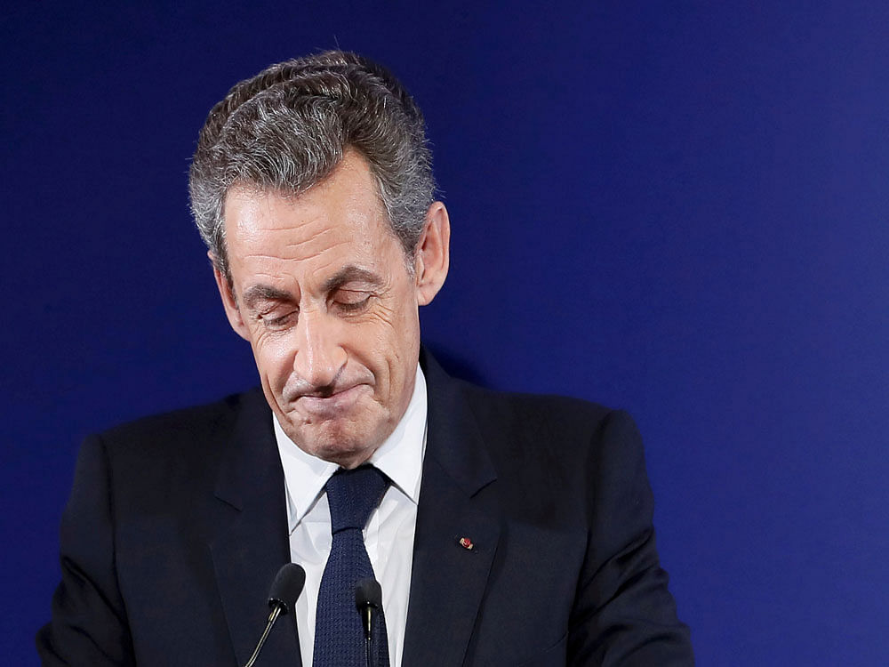 Former French president Nicolas Sarkozy. Reuters file photo