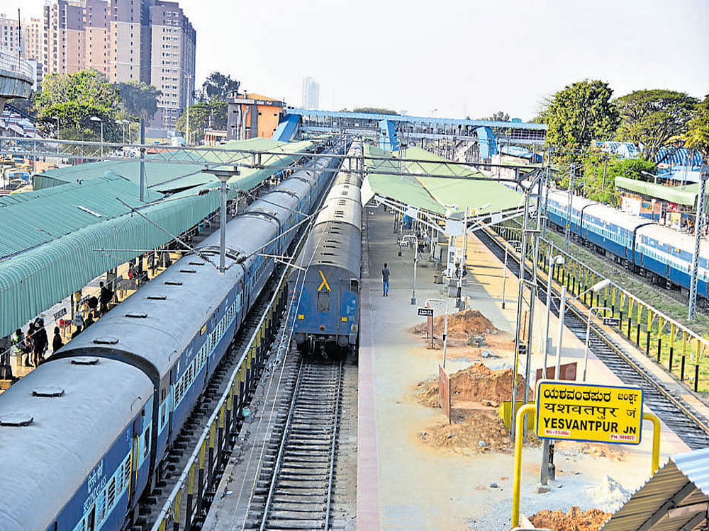 A file picture of the Yeshwantpur railway station.