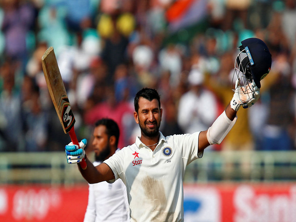 Pujara today eclipsed Chandu Borde's five decades old national record of most runs by an Indian in a single season. Borde had scored 1604 runs in the 1964-65 season that included runs in Tests as well as first-class matches. PTI FIle Photo