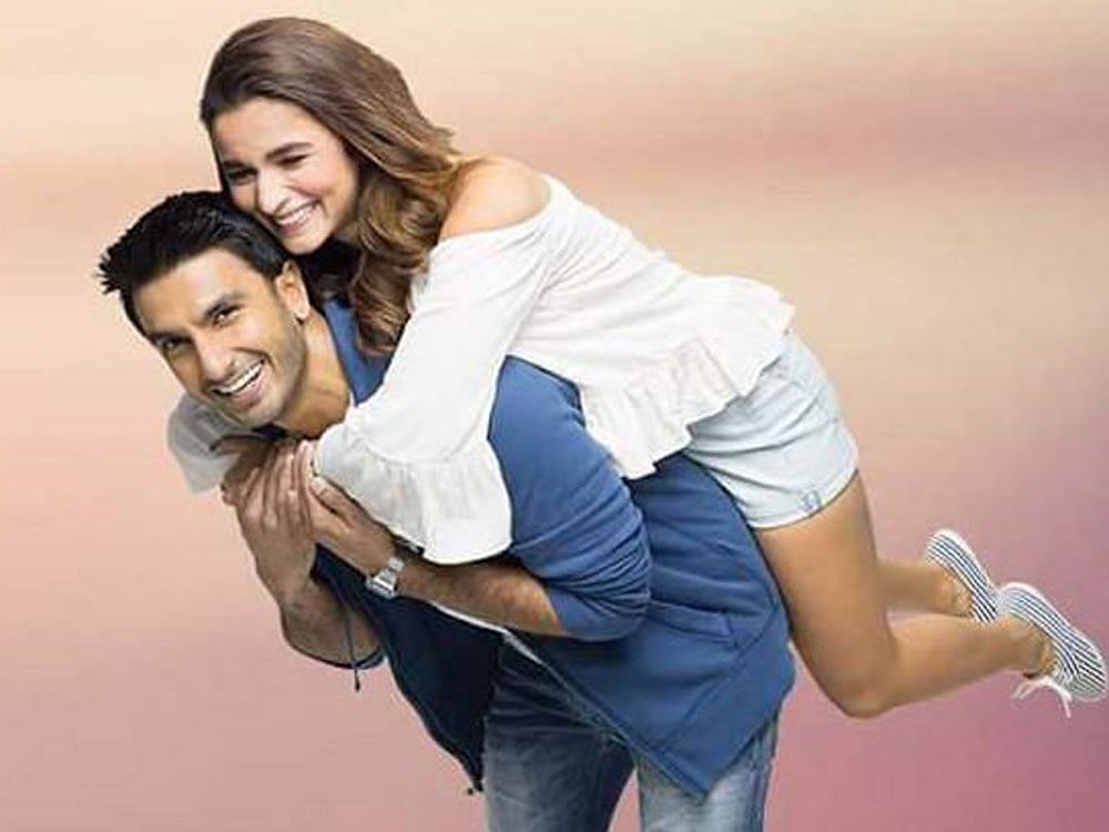 Ranveer shared a hilarious video talking about Alia and said he is looking forward to working with the actress. Image source Twitter