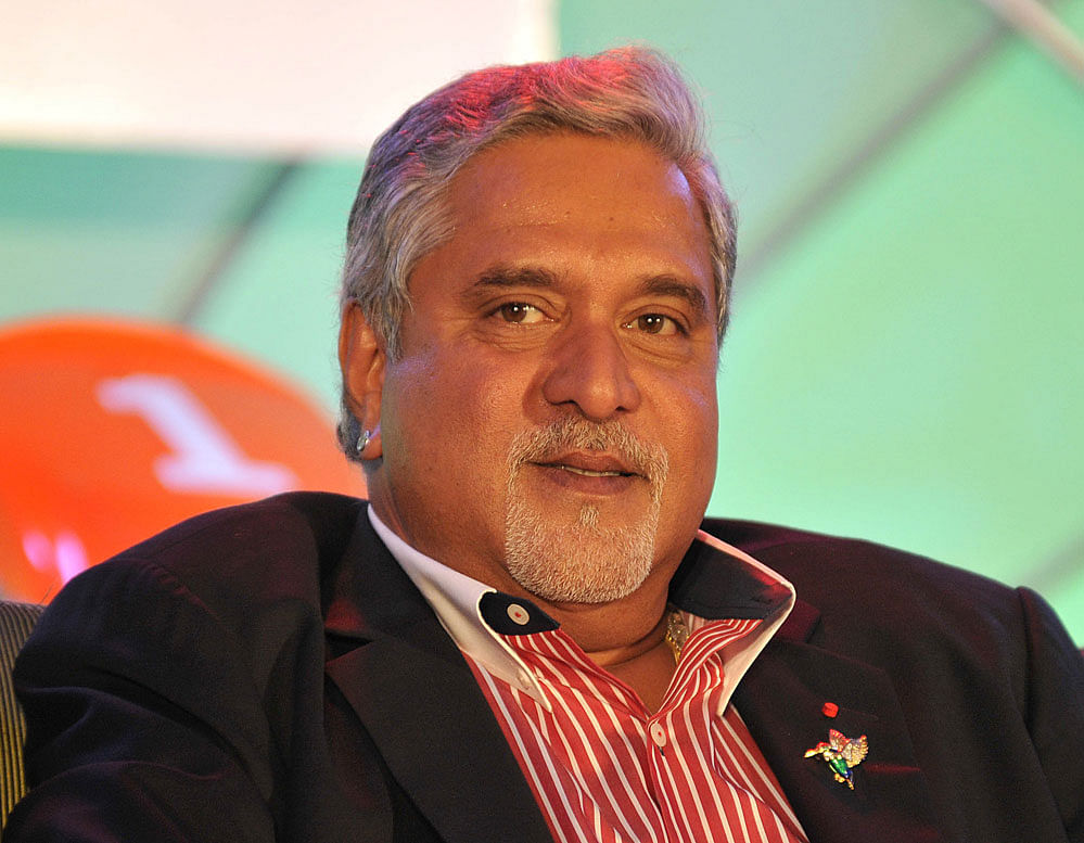India today handed over to the UK an extradition request for absconding businessman Vijay Mallya who is facing cases of loan default and other financial irregularities.  DH FIle Photo