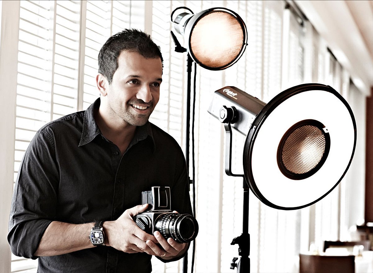 The man behind the lens The man behind the lens