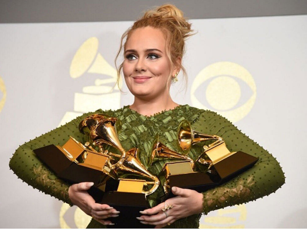 Adele won in all the five categories that she was nominated for including Best Pop Solo Performance and Best Pop Vocal Album, triumphing over Beyonce, who was the front-runner in the race with nine nods for 'Lemonade' out of which she won just two - Best Urban Contemporary Album and Best Music Video.