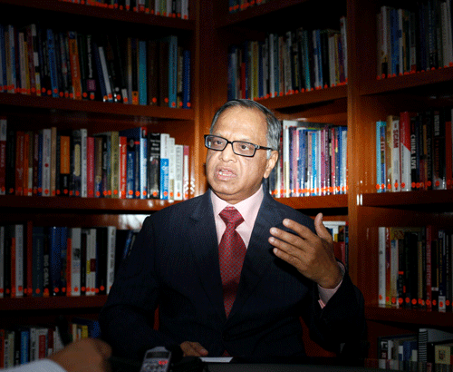 Infosys co-founder N R Narayana Murthy. Reuters File Photo.