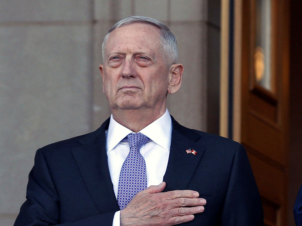 'We remain open to opportunities to restore a cooperative relationship with Moscow, while being realistic in our expectations and ensuring our diplomats negotiate from a position of strength,' new Pentagon chief James Mattis said in Brussels. Reuters file photo