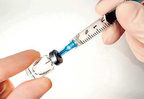 The best immune response was shown in a group of nine test persons who received the highest dose of the vaccine three times at four-week intervals. File Photo for representation