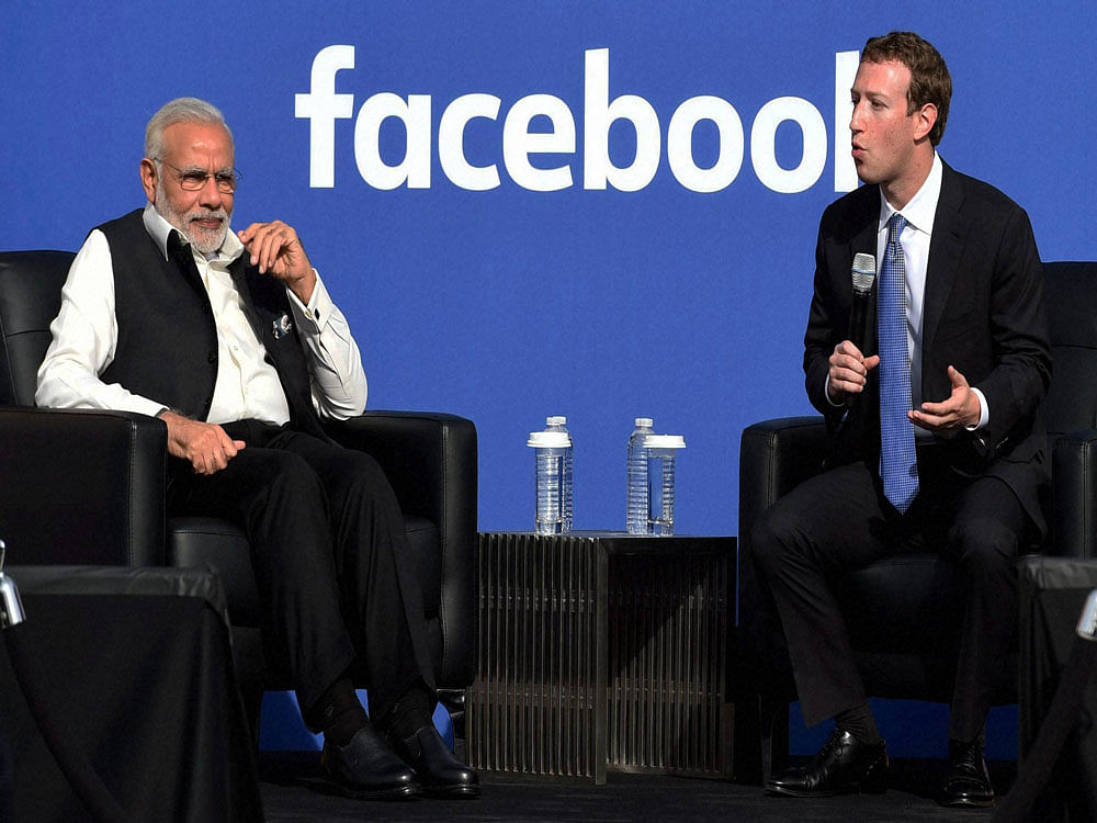 In a post titled 'Building Global Community', Zuckerberg wrote to the social network's users in an over 5,700-word post, which is being described as his mission statement. PTI file photo