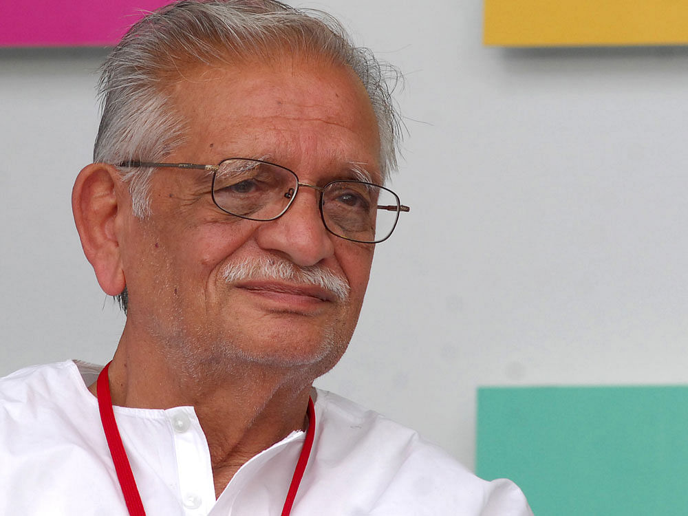 In conversation with famous Urdu and Hindi screenwriter Javed Siddiqui, Gulzar also talked about the relevance of pioneers of Urdu poetry like Mir Taqi Mir and Faiz Ahmad Faiz among others. DH File Photo