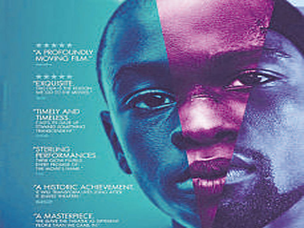 Berry Jenkins' script for coming-of-age drama Moonlight bagged best original screenplay prize at Writers Guild of America award (WGA). Movie poster