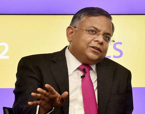 The board meeting is the last for N Chandrasekaran as TCS chief executive before he takes over as chairman of parent Tata Sons Ltd, which controls 73.3 per cent of the software developer, tomorrow. DH file photo