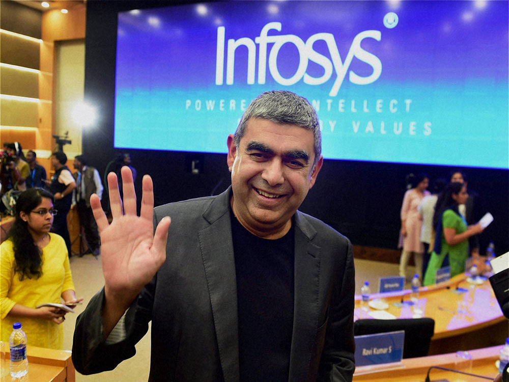 Infosys favoured the software firm only because CEO&#8200;Vishal Sikka was earlier connected with it, the anonymous whistleblower has complained to markets regulator Sebi.  PTI