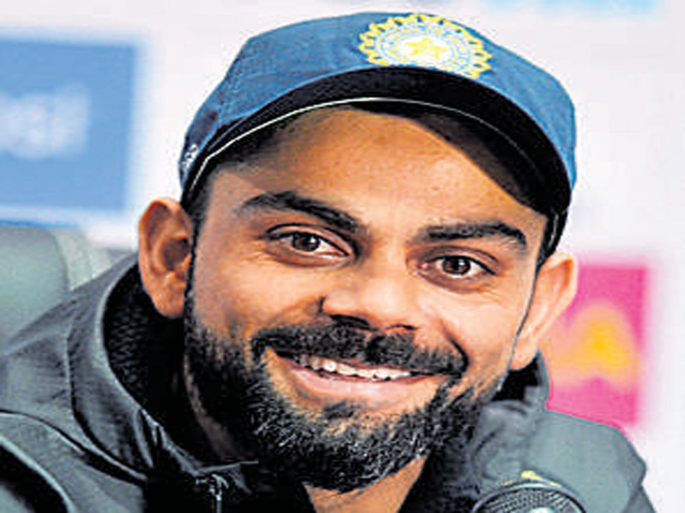 Kohli maintained that captain was only as good as his team, refusing a verdict on his leadership.  FIle photo