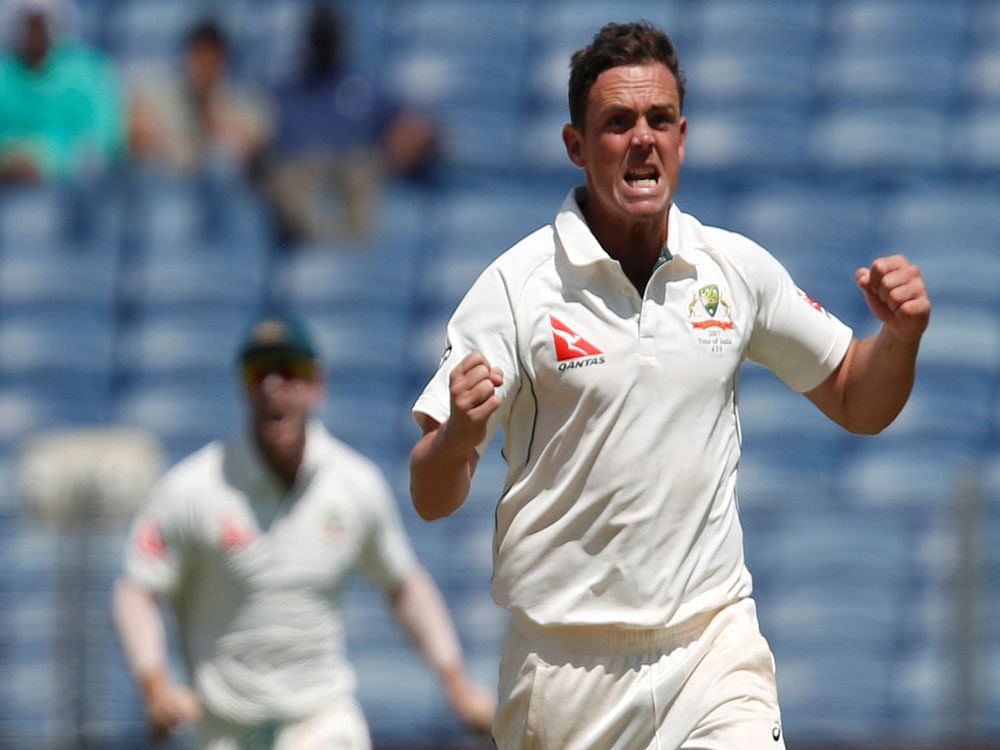O'Keefe returned with career-best figures of 6 for 35 to help Australia skittle out India for 105. Reuters