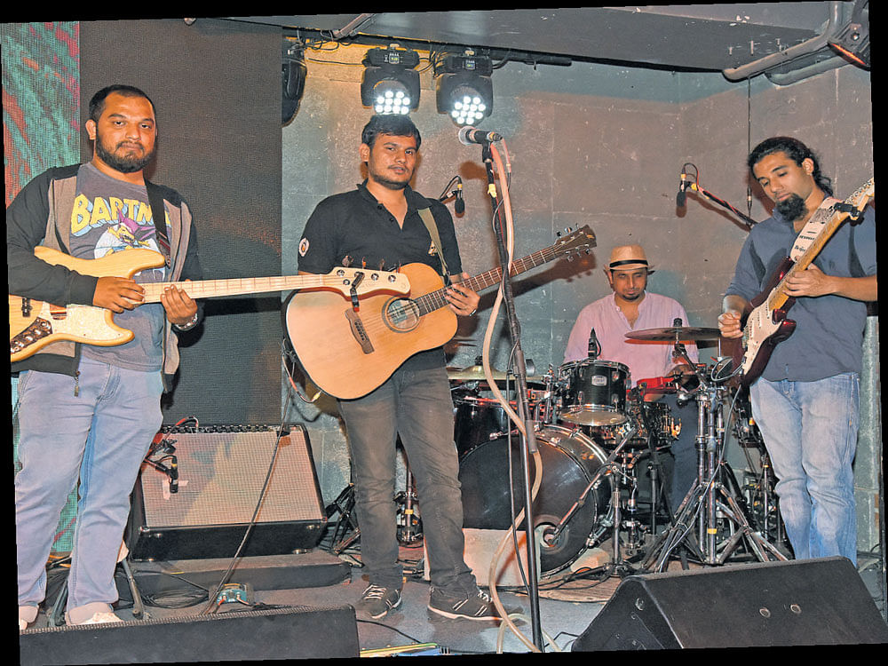 TALENTED (From left) Tenma, Kaber Vasuki, Krishna and Sahib Singh.