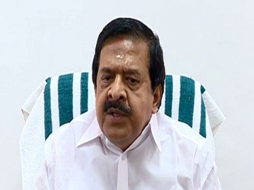 Leader of Opposition in the Kerala Assembly Ramesh Chennithala. Picture courtesy Twitter