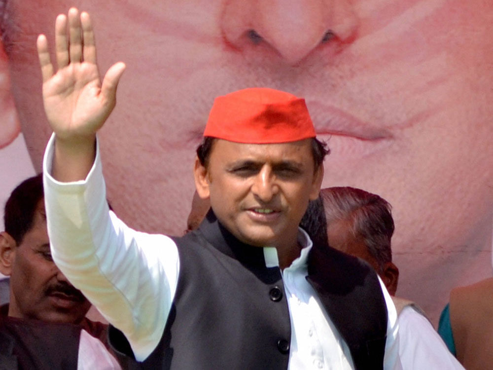 Addressing a press conference here, Akhilesh accused the prime minister of 'digressing' from the issues to 'divert'attention of the people. PTI file photo