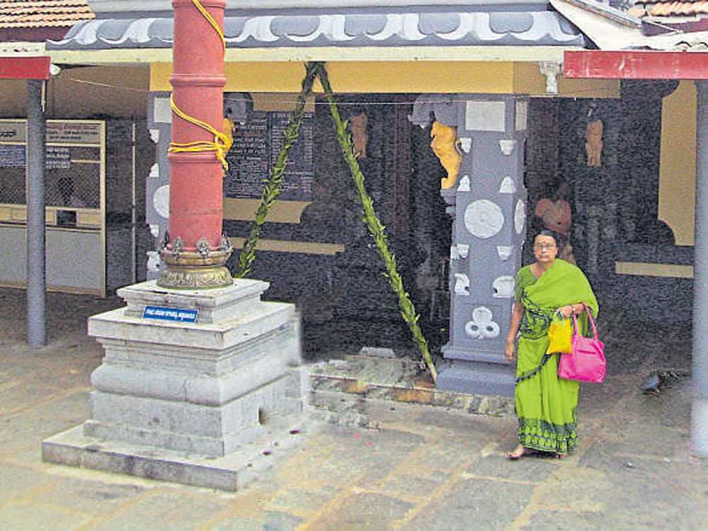 Surya Sadashiva Rudra Temple in Belthangady taluk.