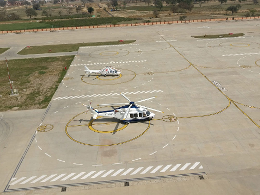 Civil Aviation Minister Ashok Gajapathi Raju inaugurated the state-of-the-art heliport at Rohini in north Delhi, saying this is the first such integrated facility in South Asia.