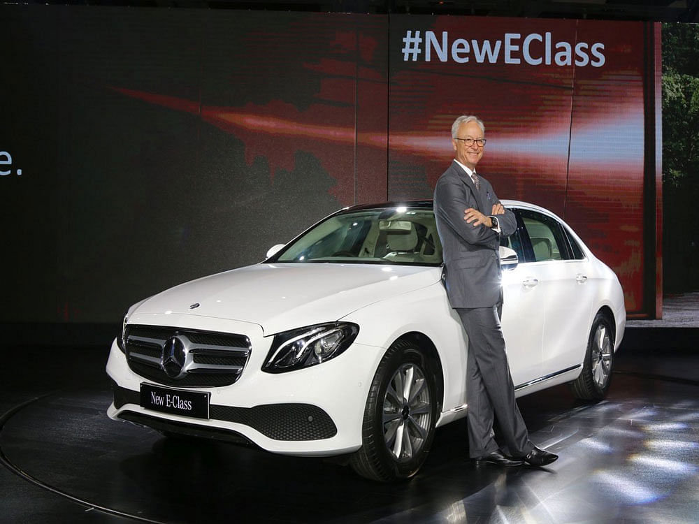 The new long wheelbase (LWB) E-Class is longer from its standard version by 140 millimetres in both the wheelbase (3,079 millimetres) and length (5,063 millimetres), the company said in a statement. Image: @MercedesBenzInd