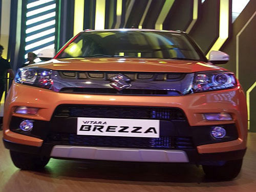 Sales of utility vehicles, including Gypsy, Grand Vitara, Ertiga, S-Cross and compact SUV Vitara Brezza, zoomed 110.5 per cent to 17,863 units in February, from 8,484 in the same month of 2016, Maruti Suzuki said. Image courtesy Twitter.