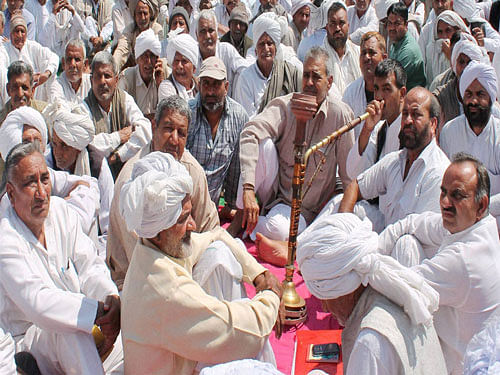 Jats to hold protest in Delhi today. PTI file photo