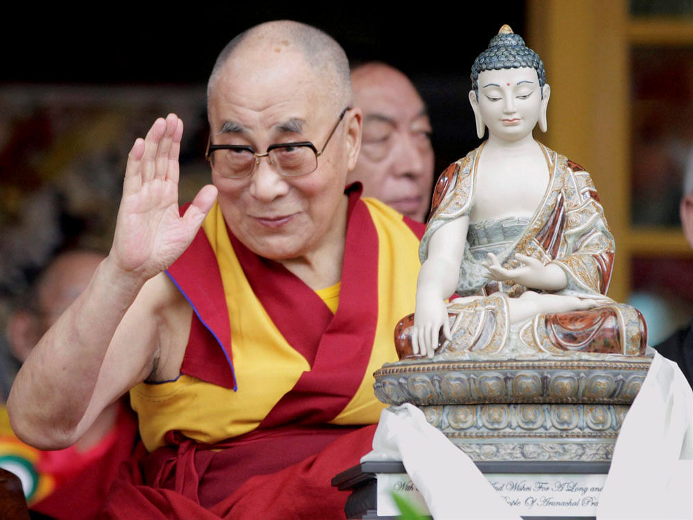 China had also aired similar concerns in October last year when India granted permission to the Tibetan spiritual leader to visit Arunachal Pradesh at the invitation of the state government. PTI File Photo.
