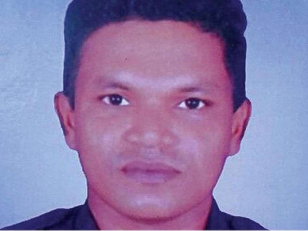 Roy Mathew, who hailed from Ezhukon in Kollam district of Kerala, was found hanging from the ceiling of a room in an abandoned barrack in Deolali cantonment in Nashik yesterday, police said. Image courtesy Twitter.