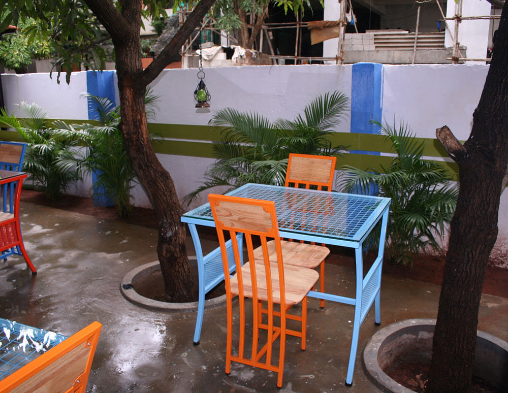 HOMELY AMBIENCE: A view of the restaurant.