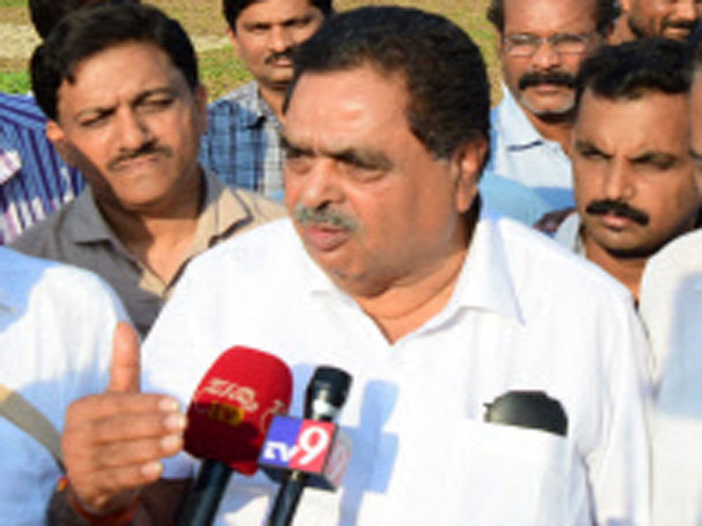 Ramanath Rai, the forest, environment and ecology minister. DH File Photo.
