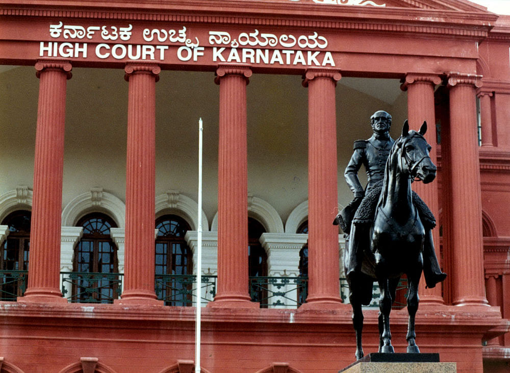Karnataka High Court. DH File photo
