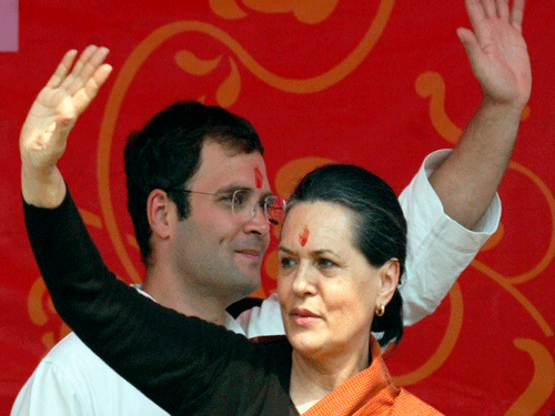 Rahul Gandhi and Sonia Gandhi. Reuters file photo