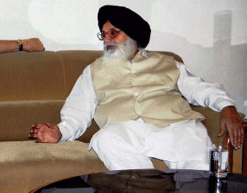 The 89-year-old Akali leader along with deputy chief minister and his son Sukhbir Singh Badal went to the Raj Bhawan and handed over the resignation letter to the Governor, a Raj Bhawan spokesman said. PTI File Photo