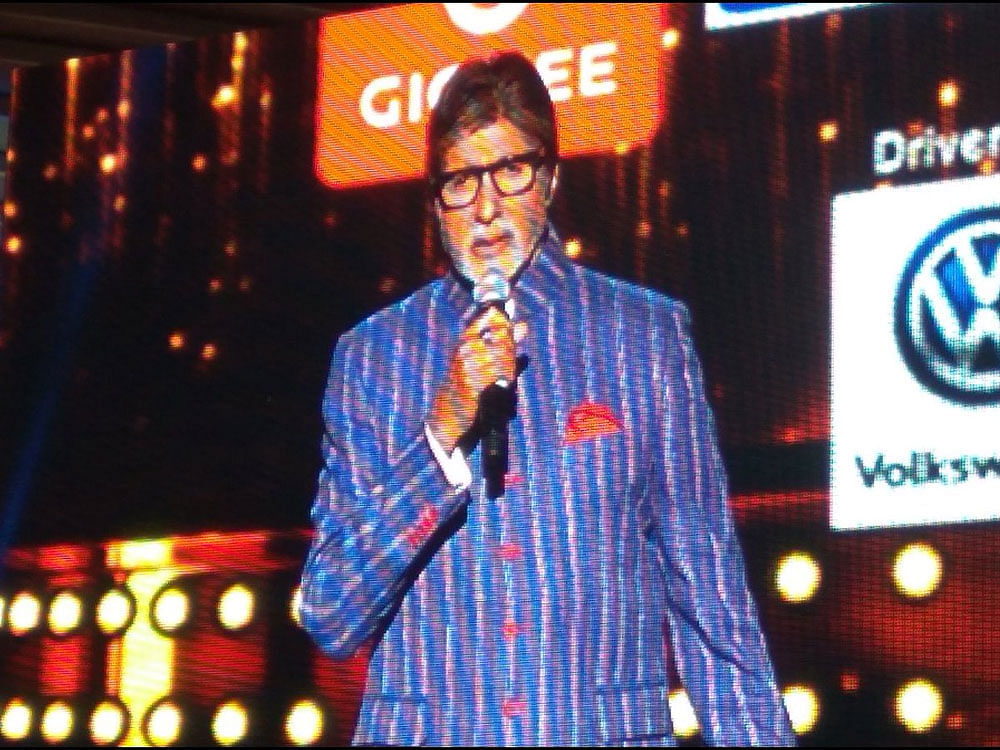 Megastar Amitabh Bachchan. Image courtesy Twitter.