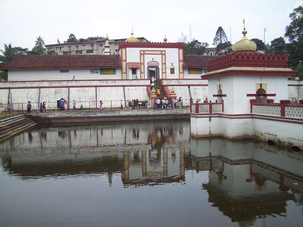 Serene: A view of Omkareshwara Temple in Madikeri. PHOTO BY Author