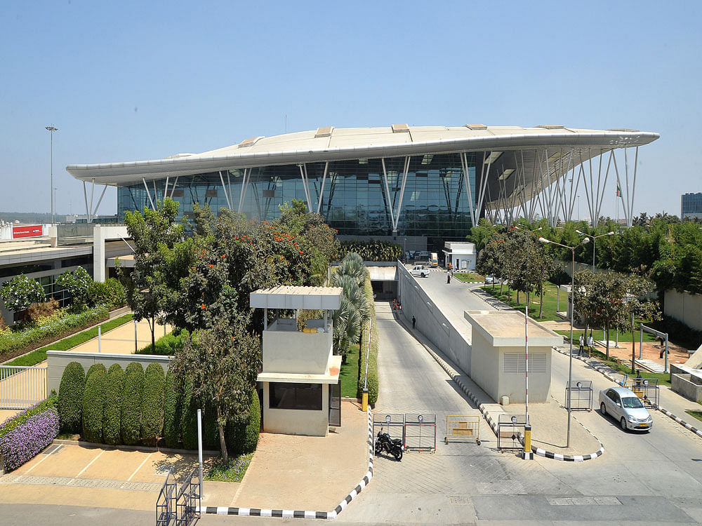 Kempegowda International Airport Bengaluru. DH file photo