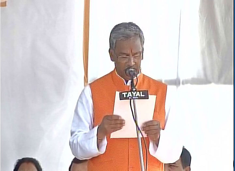 Rawat was appointed the party's national secretary in 2013. He was later made co-incharge of the party's affairs in Uttar Pradesh in 2014. Image courtesy ANI