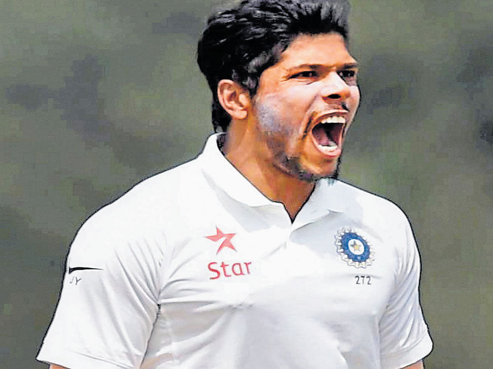 THE GO-TO MAN: Umesh Yadav's ability to provide break throughs has been vital to India's success this home season. PTI