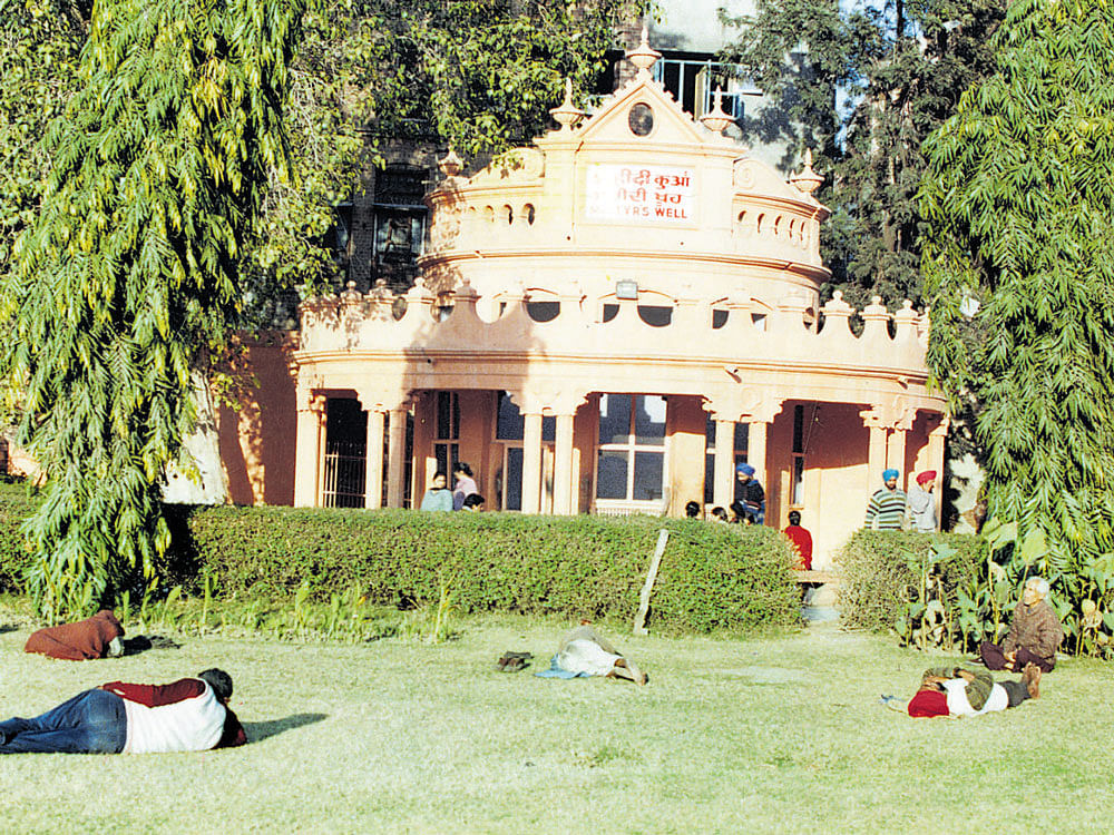 Martyrs' Well in Jallianwala Bagh in Amritsar